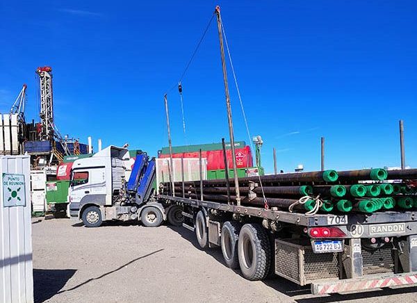 Transporte de cargas tubulares